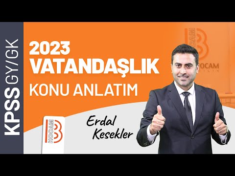 8) KPSS Vatandaşlık - Temel Hukuk 8 - Erdal KESEKLER - 2023