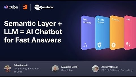 Semantic Layer + LLM = AI Chatbot for Fast Answers