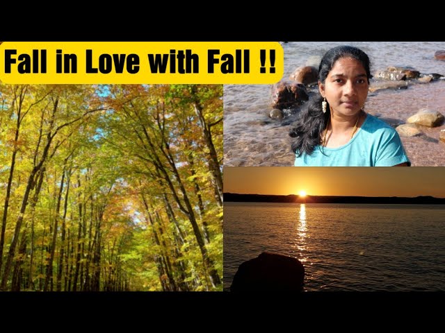 Fall Colors Tour - USA Travel Vlog Tamil - Road Trip to Marquette - இயற்கையோடு இணைவோம் | Food Tamil - Samayal & Vlogs