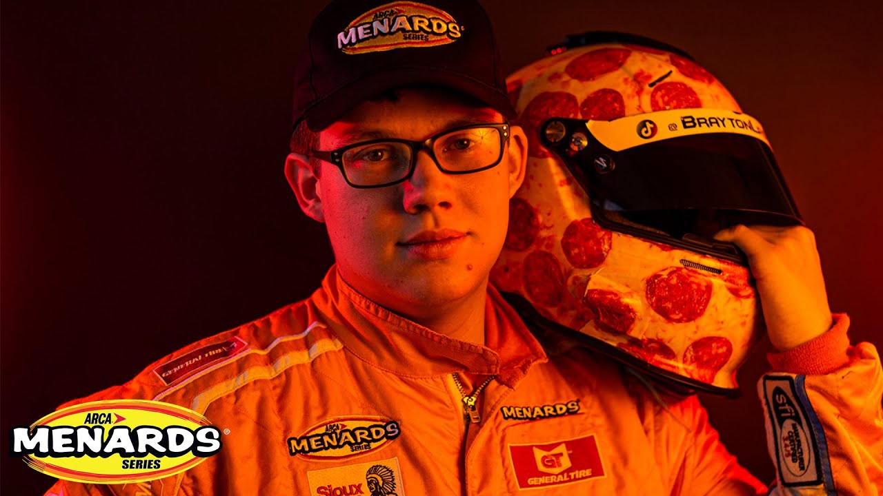 The Pizza Man Brayton Laster previews ARCA dirt race at DuQuoin YouTube