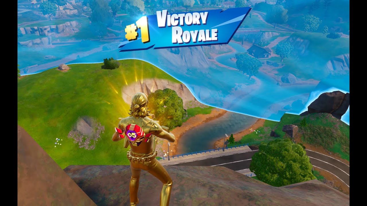 Fortnite zero build first win in the new chapter - YouTube