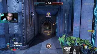 Dahang Playing 2V2 As Nyx Quake Champions