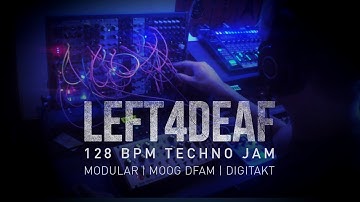First techno jam with Moog DFAM!