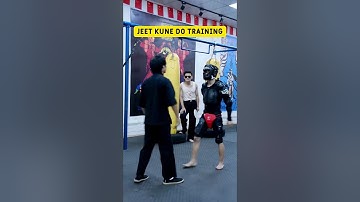 A descendant of Bruce Lee, he trained Jeet Kune Do hard. #kungfu #brucelee