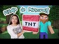 COMO HACER UNA PIÑATA DE MINECRAFT DE TNT- Paito