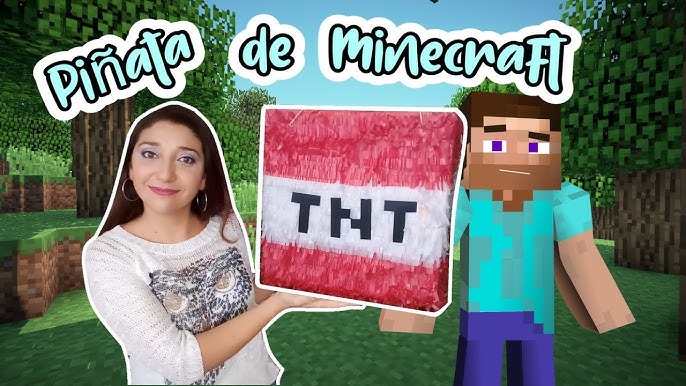 CÓMO HACER UNA FIESTA DE CUMPLEAÑOS EN MINECRAFT! 🥳🎂 Decoración Minecraft  Aleatorio #Shorts #Cortos 