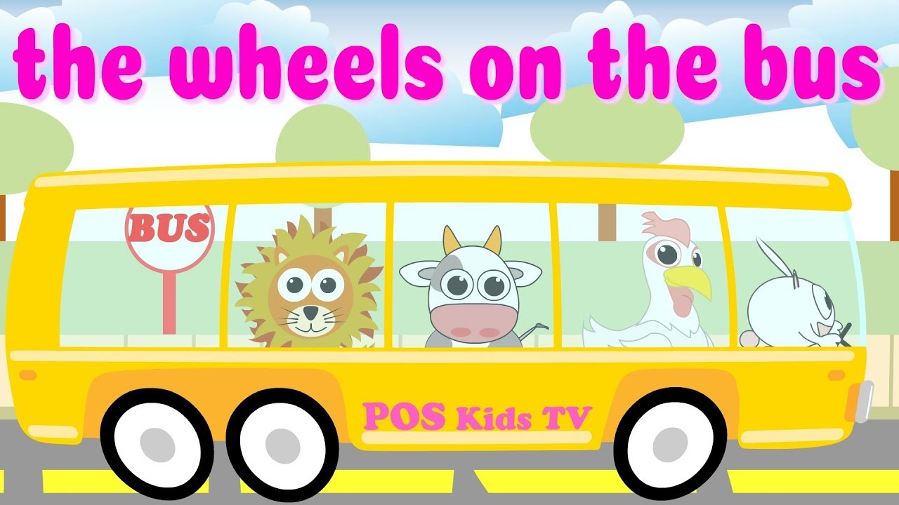 the Wheels On the Bus Nursery rhyme Fun rhyme FunnyCartoons YouTube