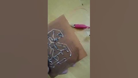 H Bridge circuit working PCB