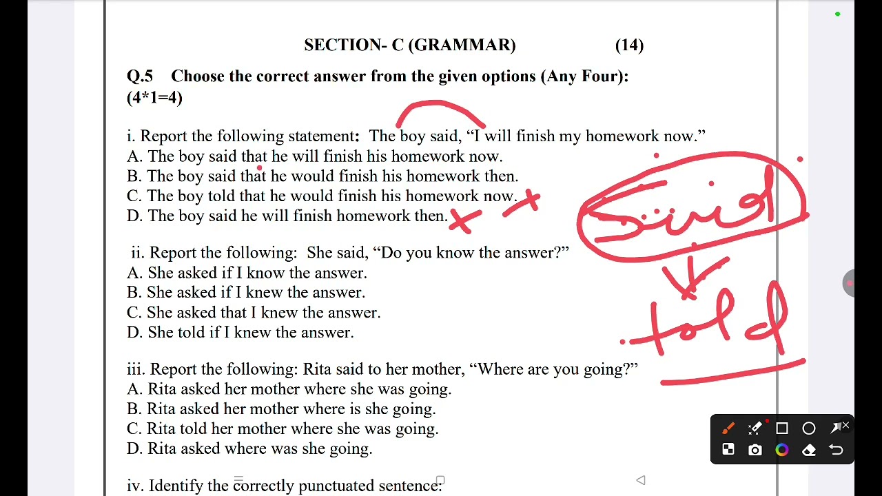 CBSE class 7th paper