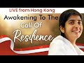 Awakening to the call of resilience bk shivani live from hong kong english