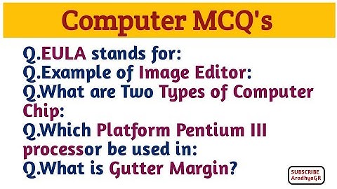 Computer MCQ