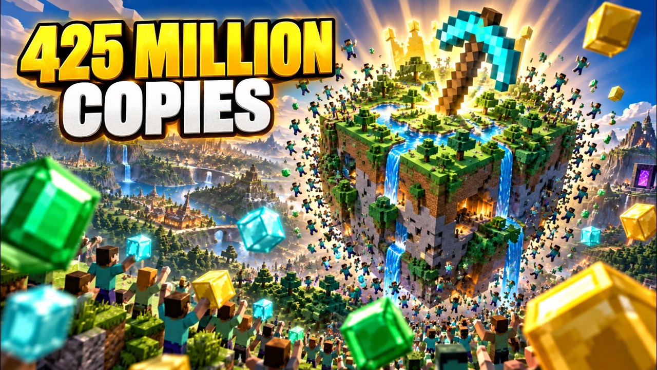 How Minecraft Became the Best-Selling Game of All Time