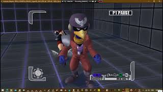 Super Smash Bros Codename Melee Training Stage Gameplay