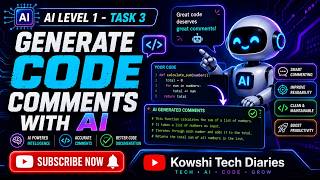 AI Level 1 Task 3 Generate Code Comments with AI | KodeKloud #kodekloud #100