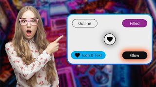 How to create custom buttons in css ? | JavaScriptArtist