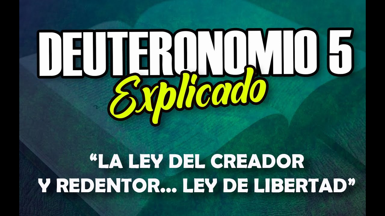 DEUTERONOMIO 5 - EXPLICADO | Reavivados por su Palabra || 20 DE JUNIO 2022