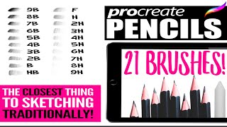 The Definitive Pencil Set for Procreate by BeeJayDeL