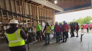Students participate in hands-on skilled trades in Detroit