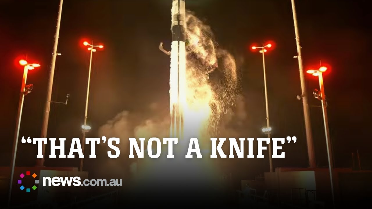 That's Not a Knife: Aussie rocket's 'textbook takeoff'