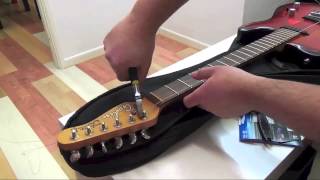 How to Re-String a Guitar
Tutorial on How to Re String a Guitar from Guitar Academy Petersfield. GuitarAcademyUK.Com How to Re-String a Guitar