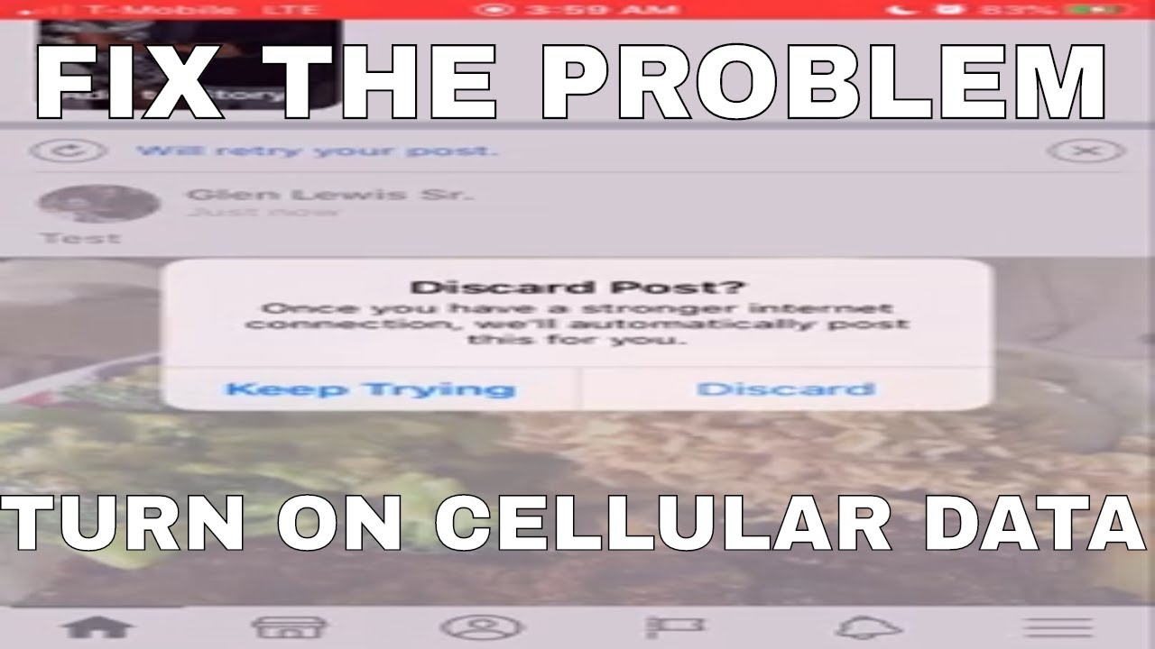 Facebook Posting Is Not Working How To Fix It - YouTube
