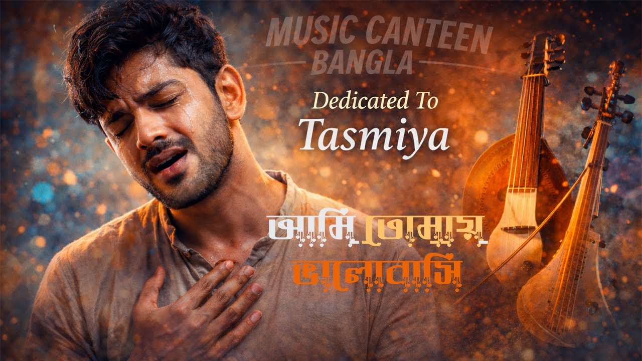 আমি তোমায় ভালোবাসি… | Sad Bengali Folk Song | Dedicated To Tasmiya | Music Canteen Bangla Original