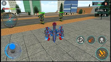 Scorpion Robot Car Game 3d - Android Gameplay #2
