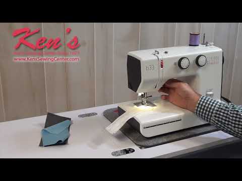 Bernette B33 Sewing Machine Demonstration by Ken's Sewing Center in Muscle Shoals, AL