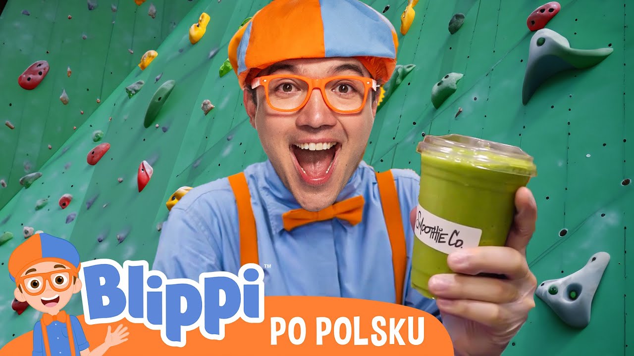 Nauka robienia oswianek i koktajli | 📙Blippi po polsku📙Nauka i zabawa dla Dzieci
