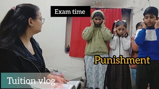 Tuition Vlog Exam Time Punishment Test Students Life