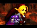 OCARINA OF TIME FOR THE FIRST TIME EVER DAY 13. FIRE TEMPLE. THATS THE TITLE.