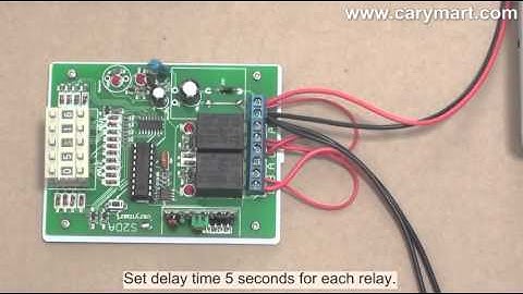 Motion Detectors and 2 Channel DC Receiver for DC Lamps