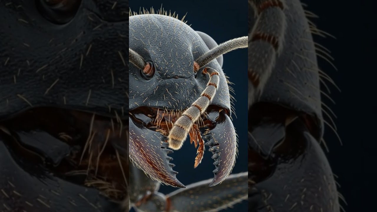 Ant Jaws Under Microscope | Extreme Close-Up