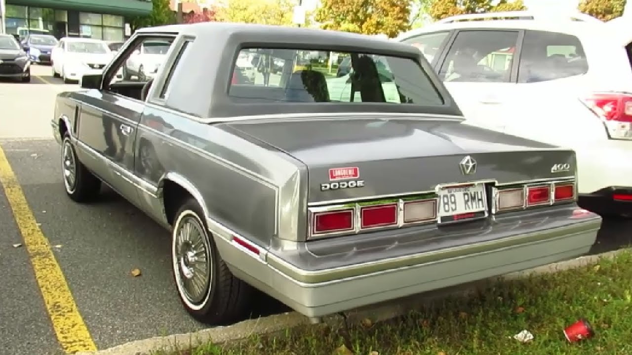 AN '82 DODGE 400 COUPE WITH 60,000 KM SEEN IN MONTREAL 9 29 20