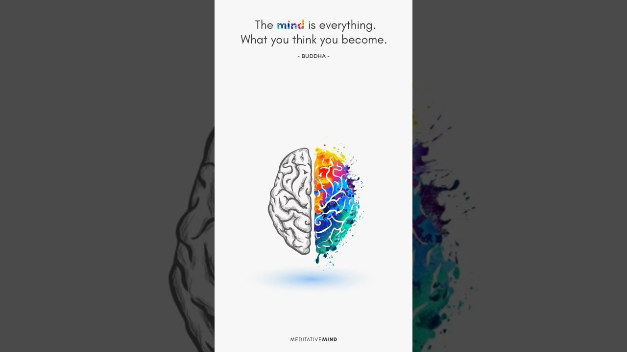 Your Mind Shapes Your Future 🧠✨ | Buddha’s Powerful Truth