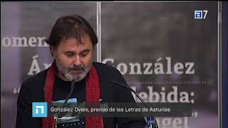 Aurelio González Ovies, XIII Premio de las Letras de Asturias