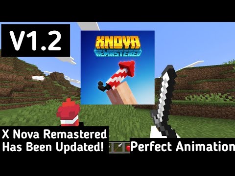 The Best First Person Animation Is Back!!, X Nova Update 1.2, Link Mediafire And Curseforge