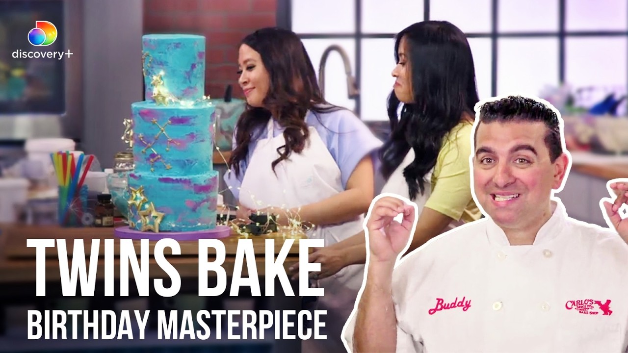 Twins Baking Under Pressure! | Buddy's Big Bakedown S1 Ep8 | discovery+