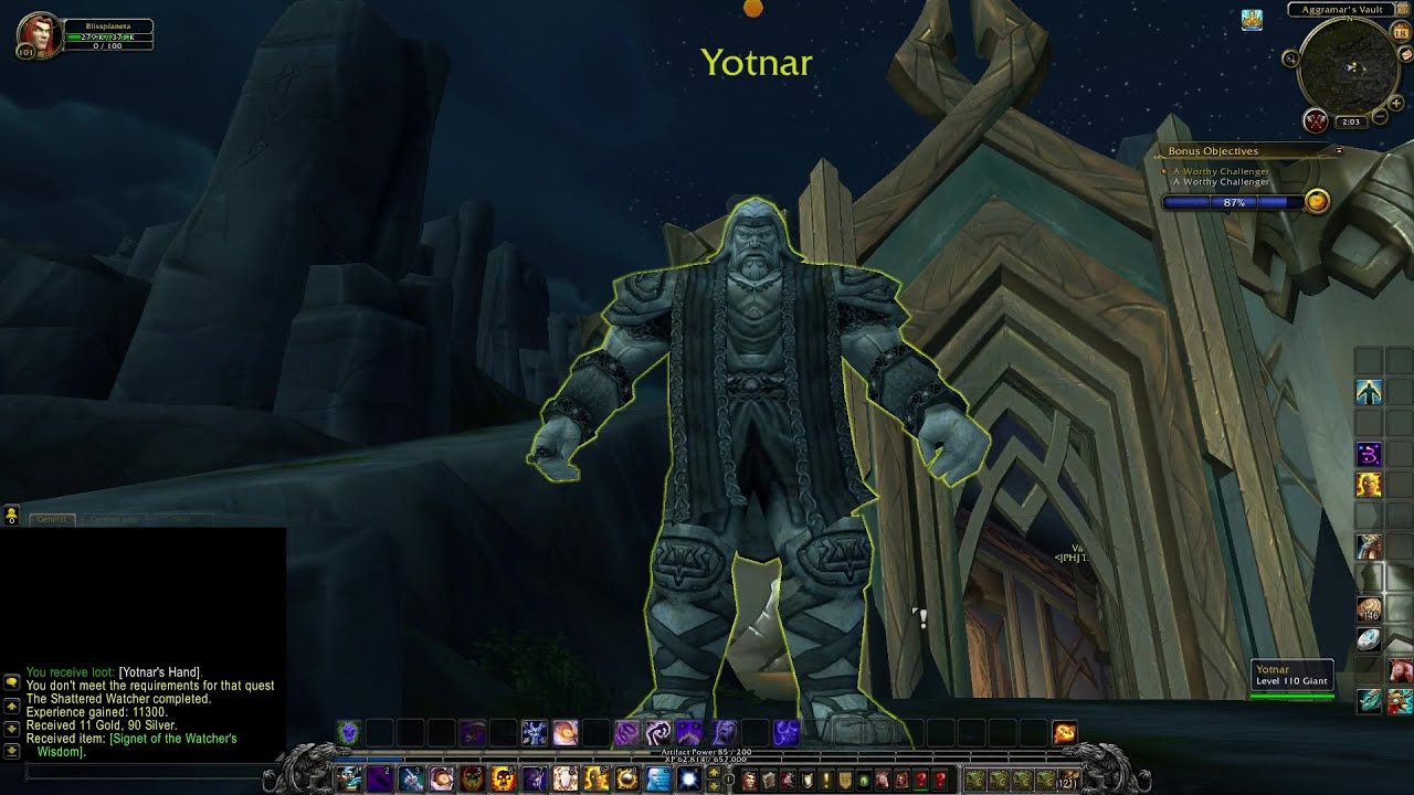 The Shattered Watcher | Stormheim