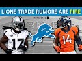 Detroit Lions Rumors: Trade For Davante Adams or Courtland Sutton? Trade For Cam Flemming &amp; Lutz?