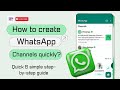 Quick Tutorial On How To Create A WhatsApp Channel Step By Step Tutorial Whatsappchannels Quick Tutorial On How To Create A WhatsApp Channel Step By Step Tutorial Whatsappchannels