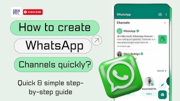 Quick Tutorial on How to create a WhatsApp channel  | Step by step tutorial #whatsappchannels