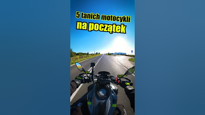 5 tanich motocykli na początek #motocykle
