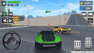 ドライビング アカデミー 2: カー ゲーム & ドライビング スクール 2019: グリーン スポーツ カー - Android GamePlay 3D screenshot 5