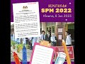 KEPUTUSAN PEPERIKSAAN SIJIL PELAJARAN MALAYSIA TAHUN 2022