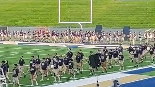 Akron Zips band  parents night 2024