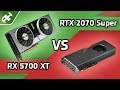 كروت AMD وحشة فعلًا؟ 🙅🏻‍♂️ RTX 2070 Super  🆚 RX 5700 XT