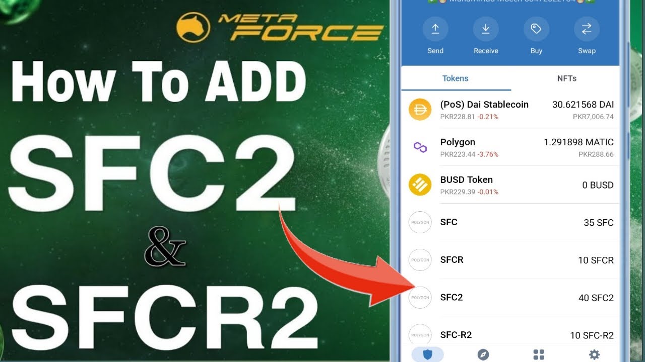 How To add SFC-2 And SFC-R2 Coins In Trust wallet || Meta Force SFC-2 and SFC-R2 Explained 2023