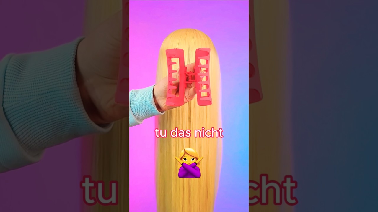 Zopf Hack mit Haarklammer 🤯🤩 