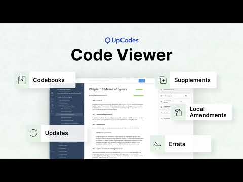 How do I view the codes and bookmark/comment on code sections in UpCodes?